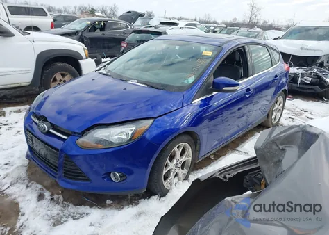 2013 Ford Focus Titanium from USA, damaged, VIN 1FADP3N27DL188129